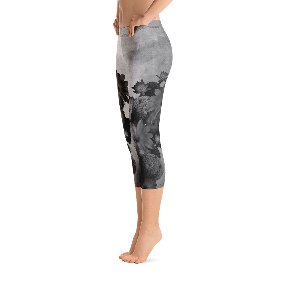 Cacti Capri Leggings - Image 3